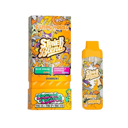 Blue Dream X Pineapple Express - Flying Horse Stoner Blend 3-in-1 THC Vape - 3.8