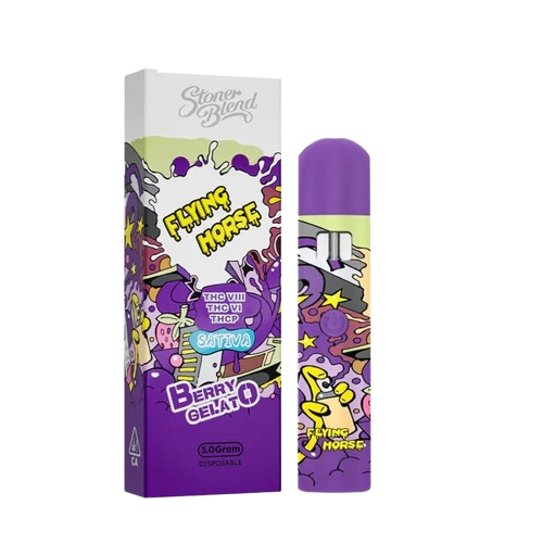 Flying Horse Stoner Blend THCVI+THCVIII+THCP Disposable Vape - 3G