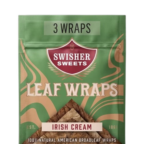 Swisher Sweets Irish Cream Leaf Wraps