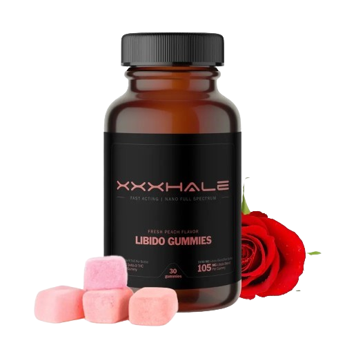 Exhale Peachy Flavors Libido Gummies